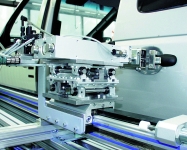 Test rigs used by DaimlerChrysler engineers for long-term endurance testing on car doors are entirely assembled from servo-pneumatic and electrical servo-motor axes supplied by Festo